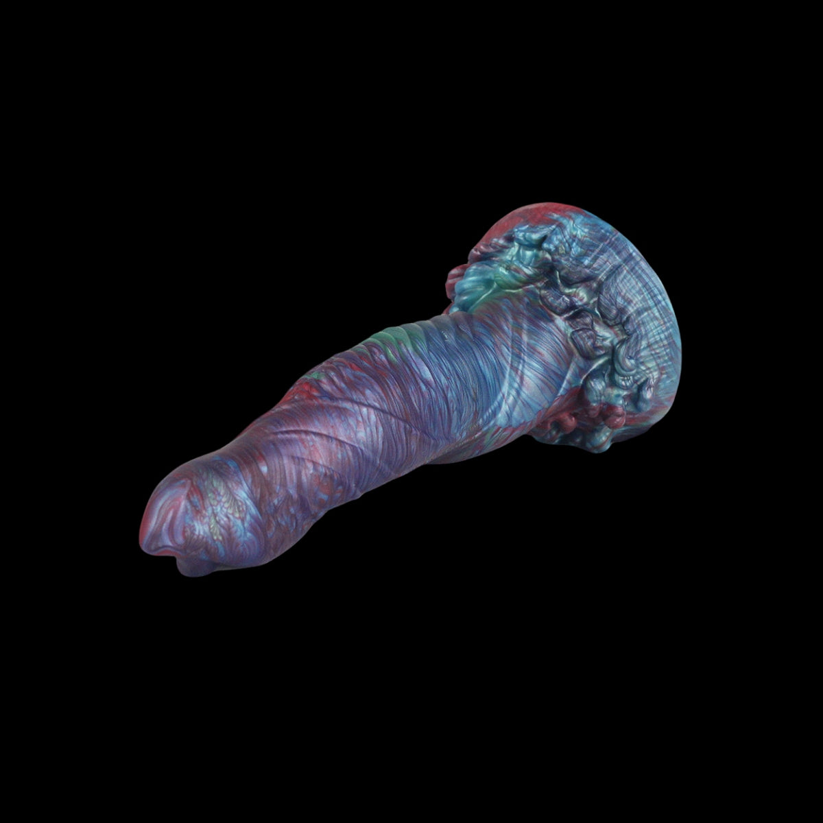 DILDO MONSTRE NOUÉ EN SILICONE 8 POUCES FANTASY