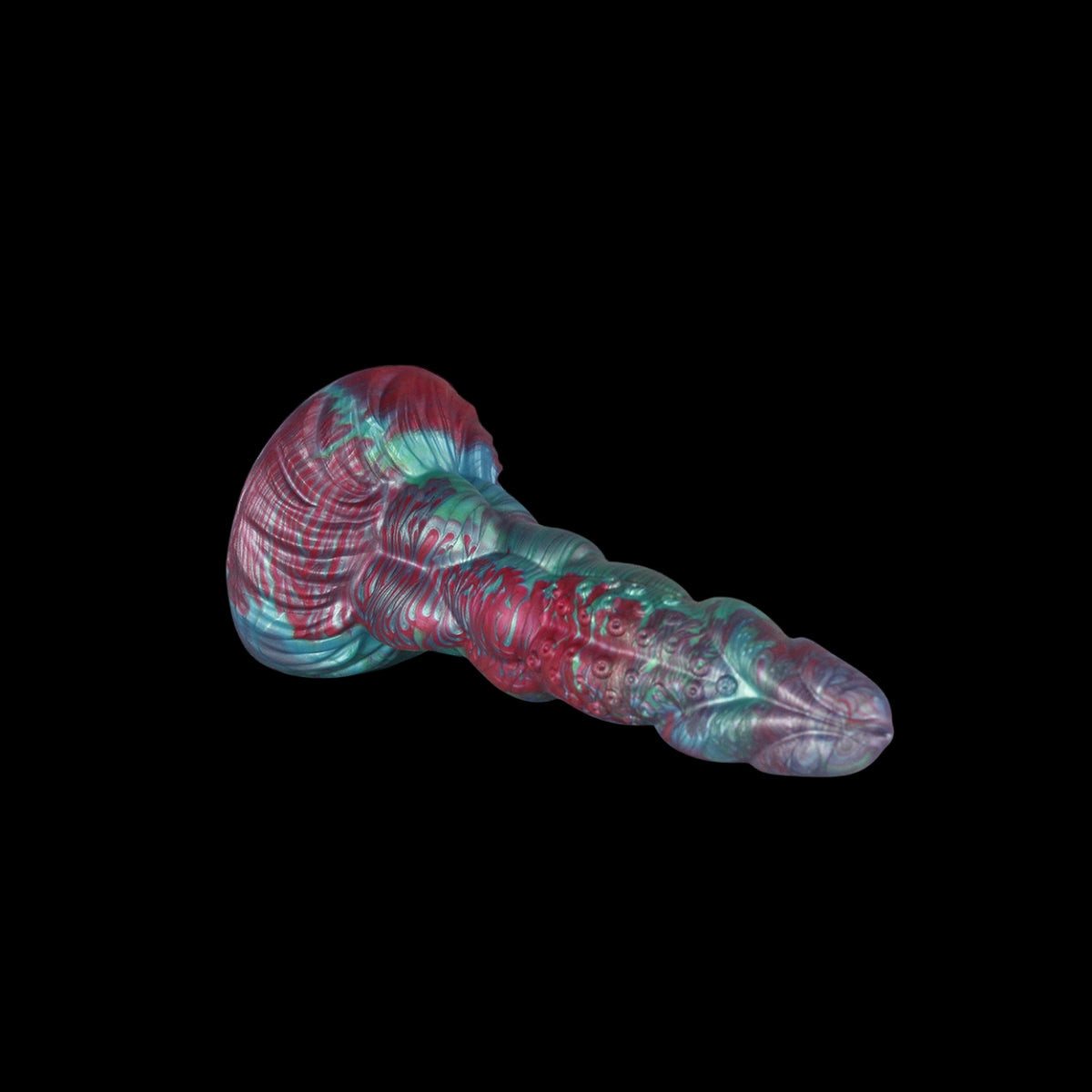 DILDO MONSTRE NOUÉ EN SILICONE 8 POUCES FANTASY