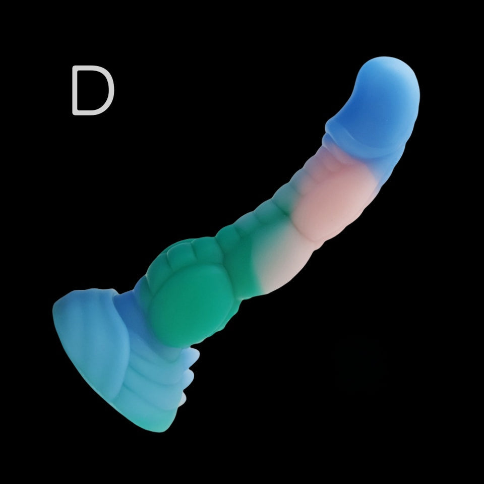 DILDO NOUÉ MONSTRE SILICONE 8 POUCES