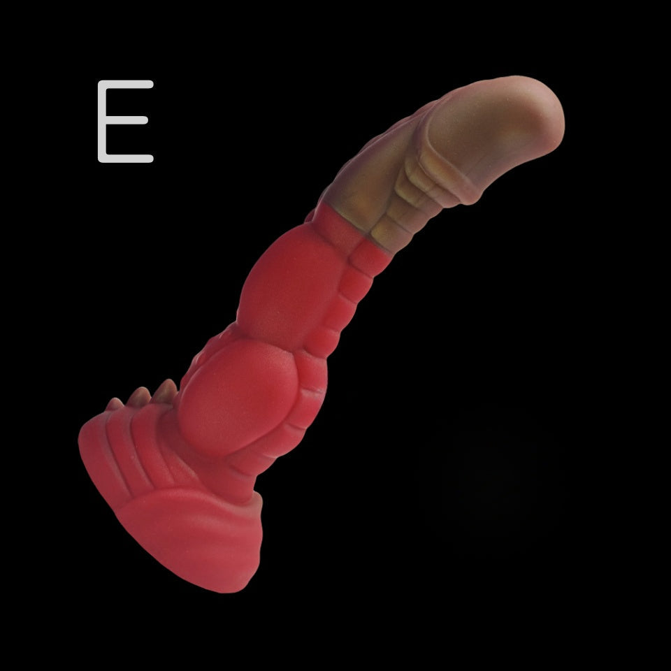 DILDO NOUÉ MONSTRE SILICONE 8 POUCES
