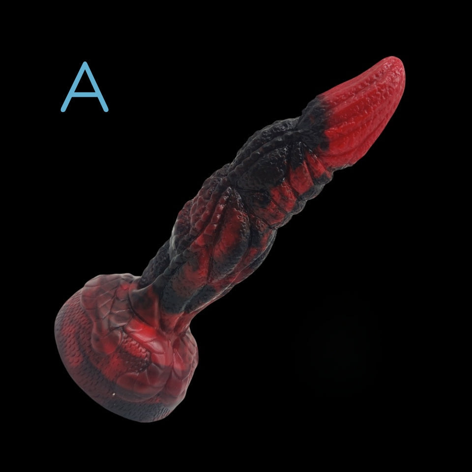 Gode Monstre en Silicone Noué 8 pouces