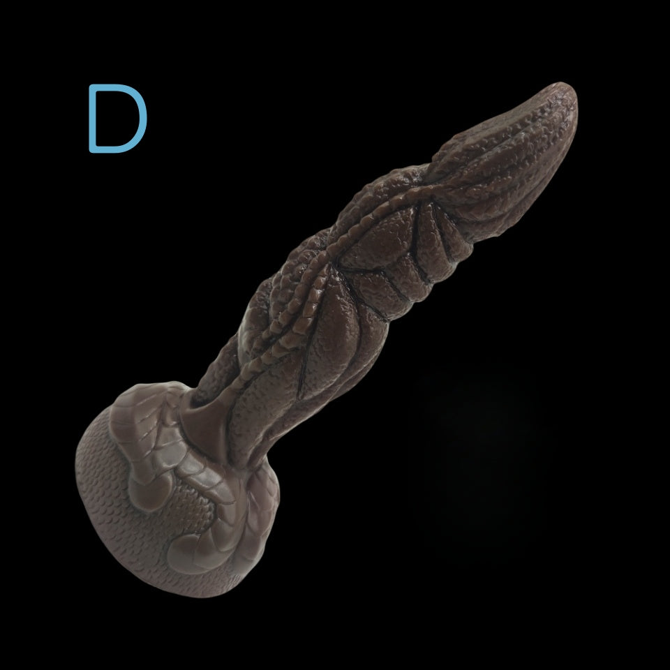 Gode Monstre en Silicone Noué 8 pouces