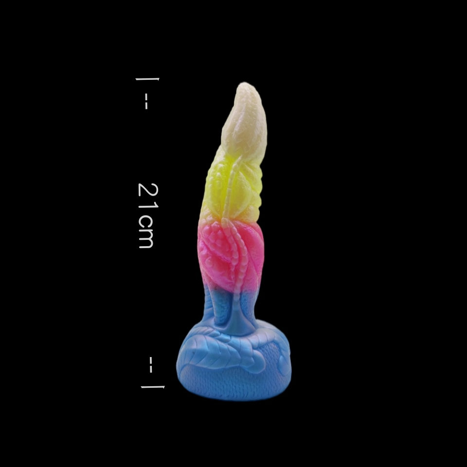 Gode Monstre en Silicone Noué 8 pouces