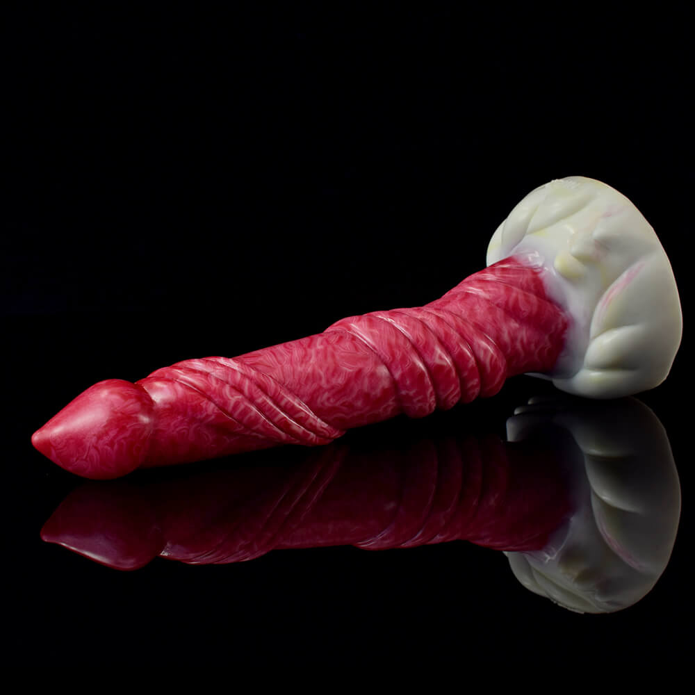 a pink wolf dildo
