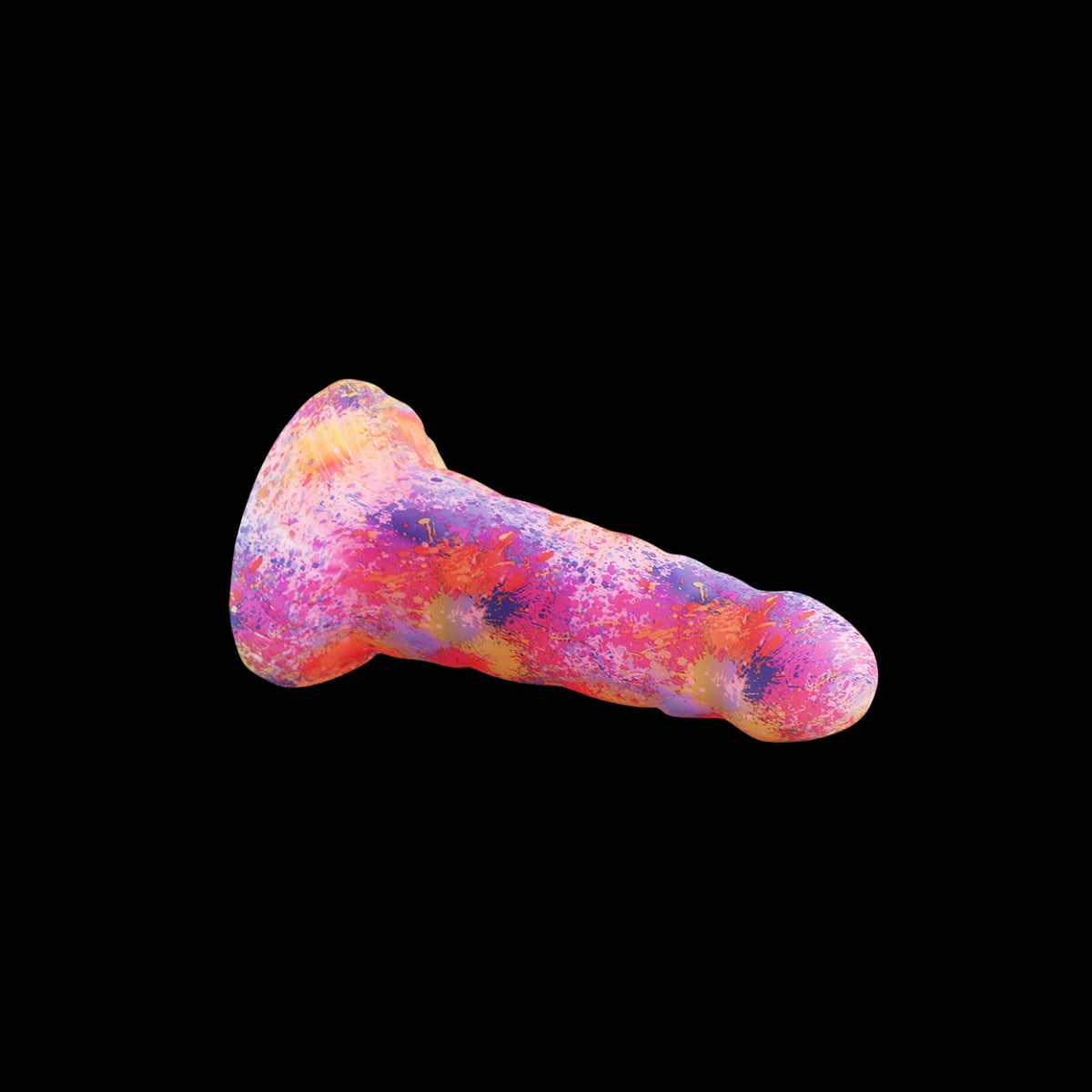 Gode Monstre en Silicone Noué 7 pouces Brille dans le Noir