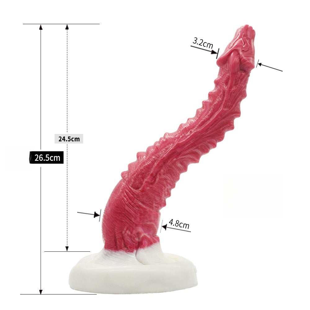 a long dildo
