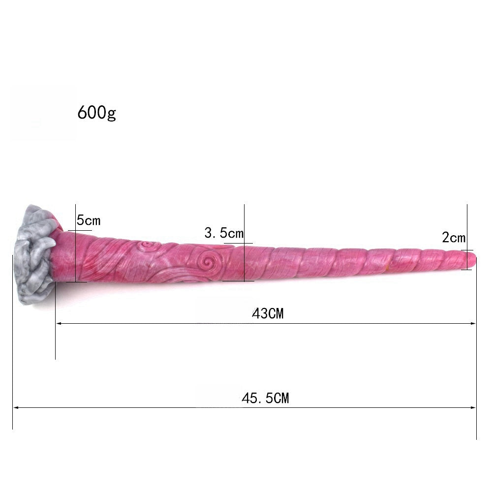 ÉNORME GODE MONSTRE EN SILICONE 18 POUCES