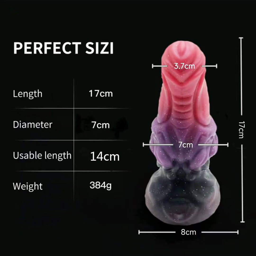 Gode Monstre en Silicone 6 pouces Rose