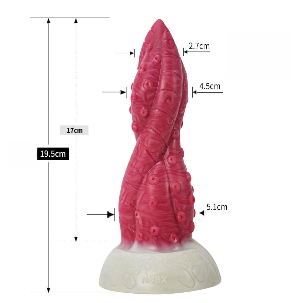 a pink octopus dildo