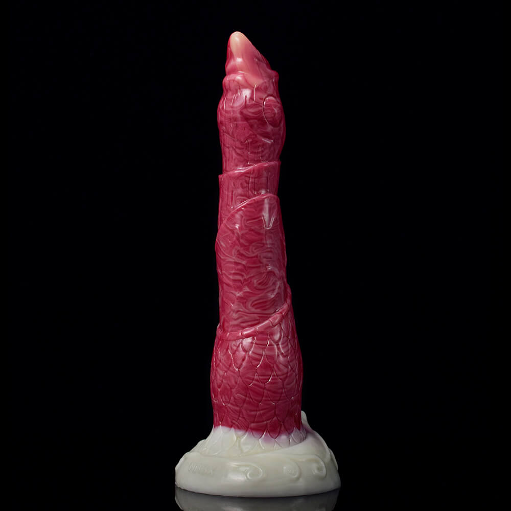 Gode tentacule monstre à pointes en silicone de 22,9 cm, rose