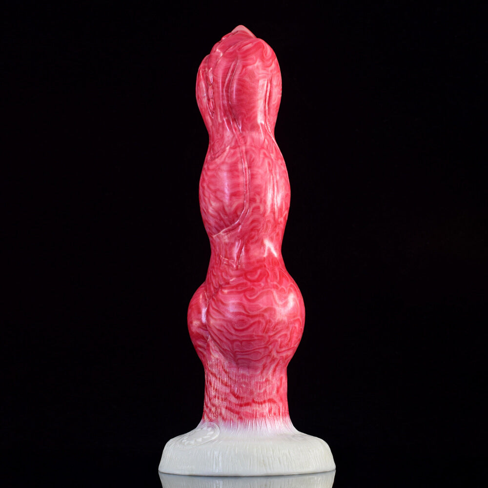 a pink dog dildo