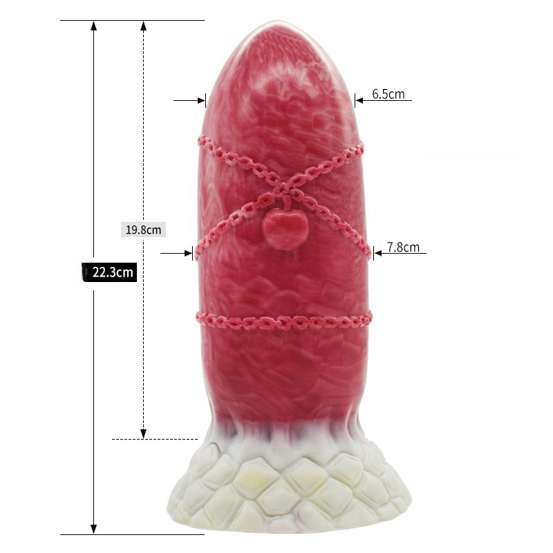 a pink monster dildo