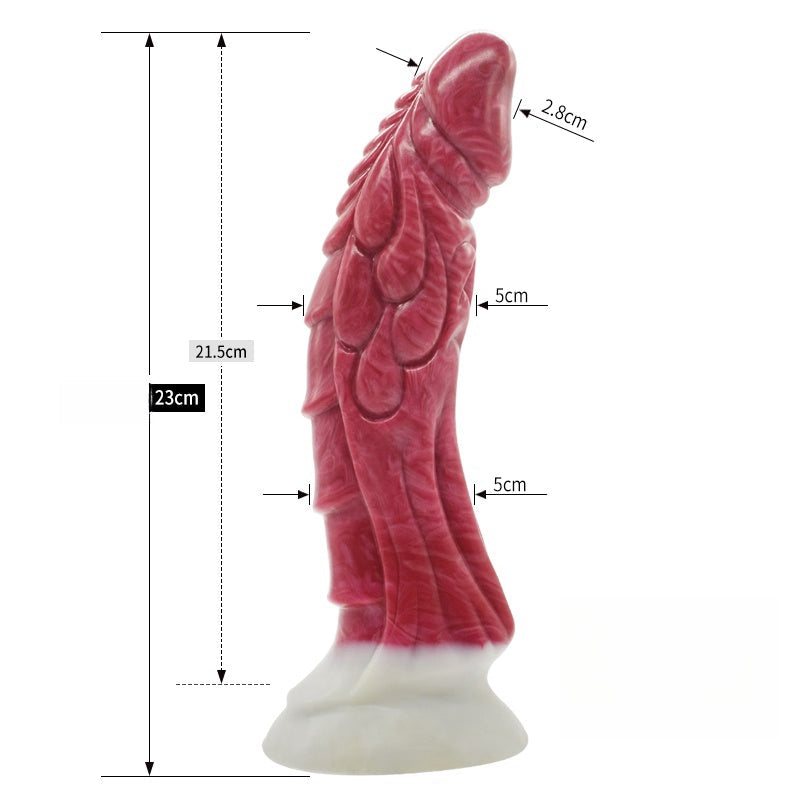 a pink dragon dildo
