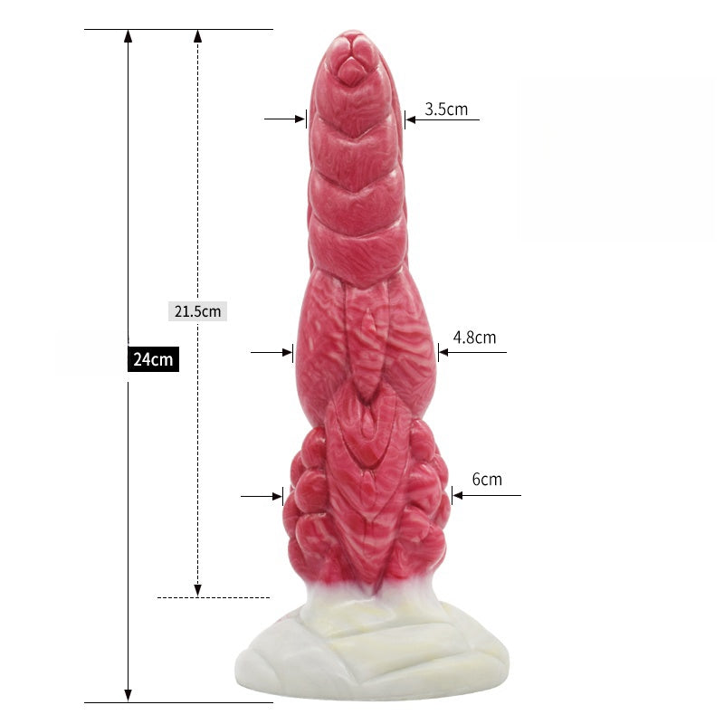 a pink monster dildo