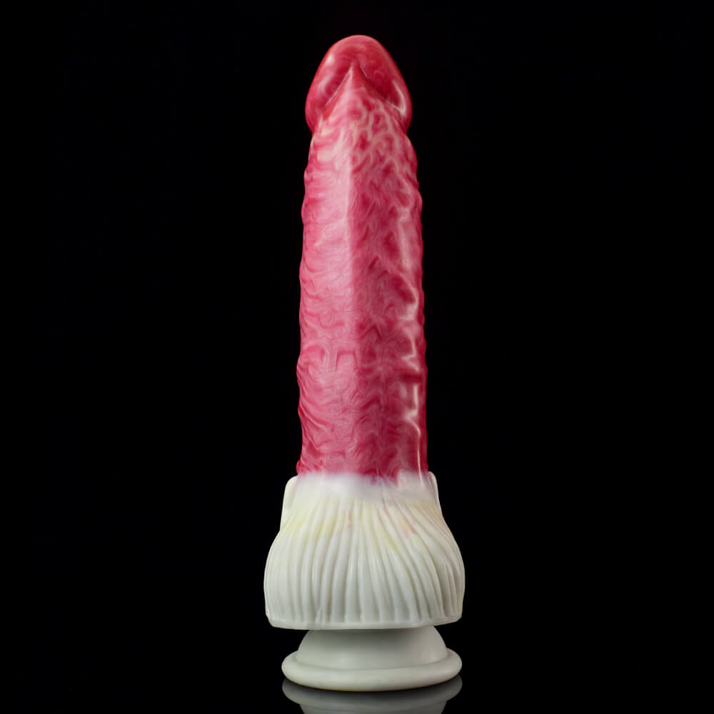 a pink wolf dildo