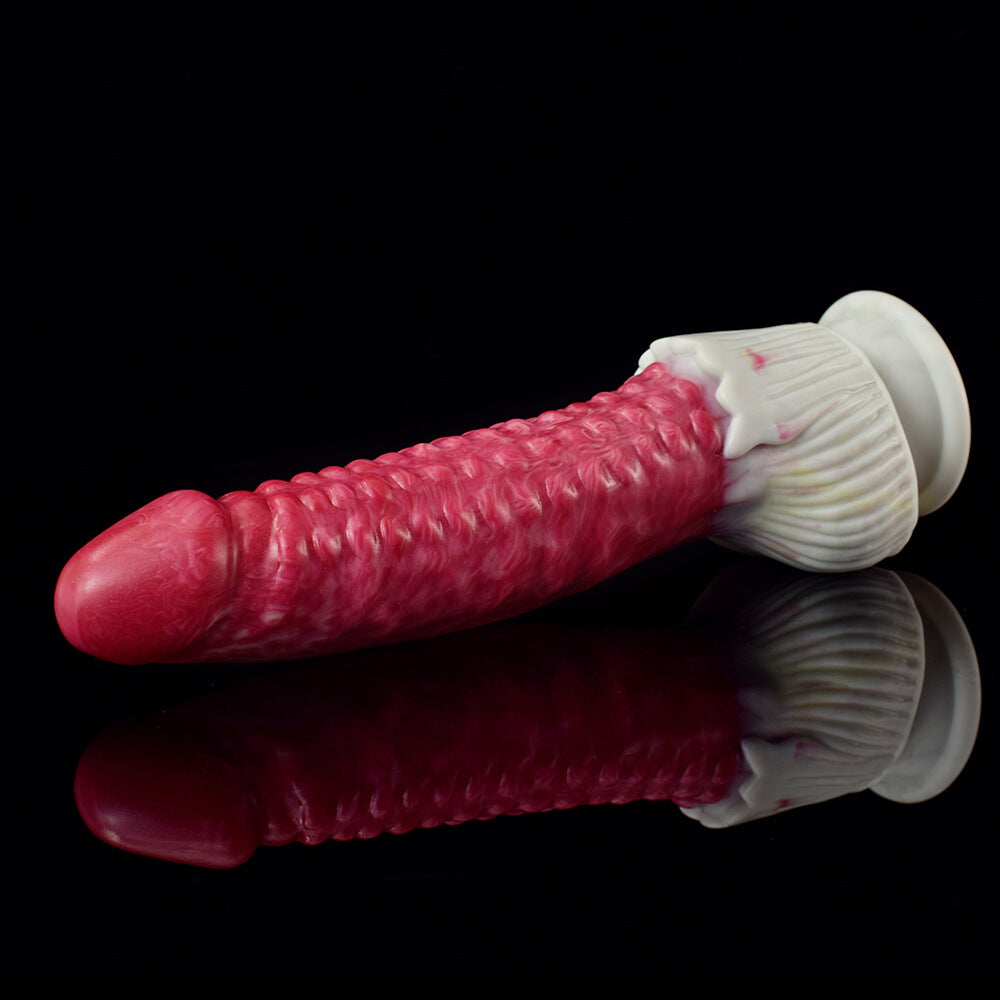 a pink wolf dildo