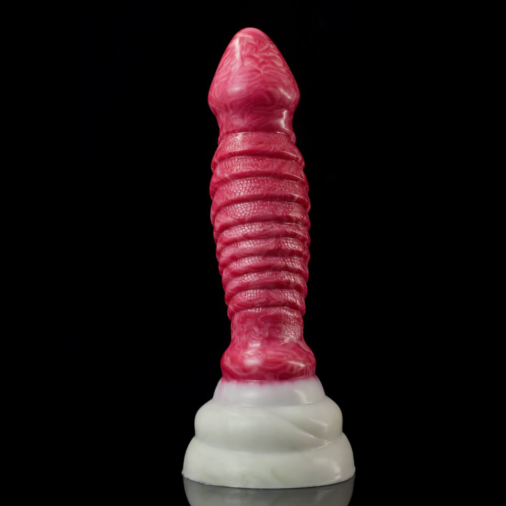 a pink dog dildo
