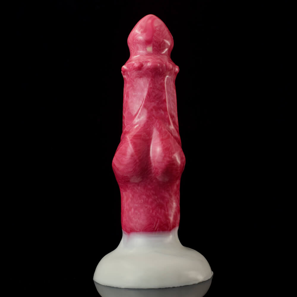 a pink dog dildo