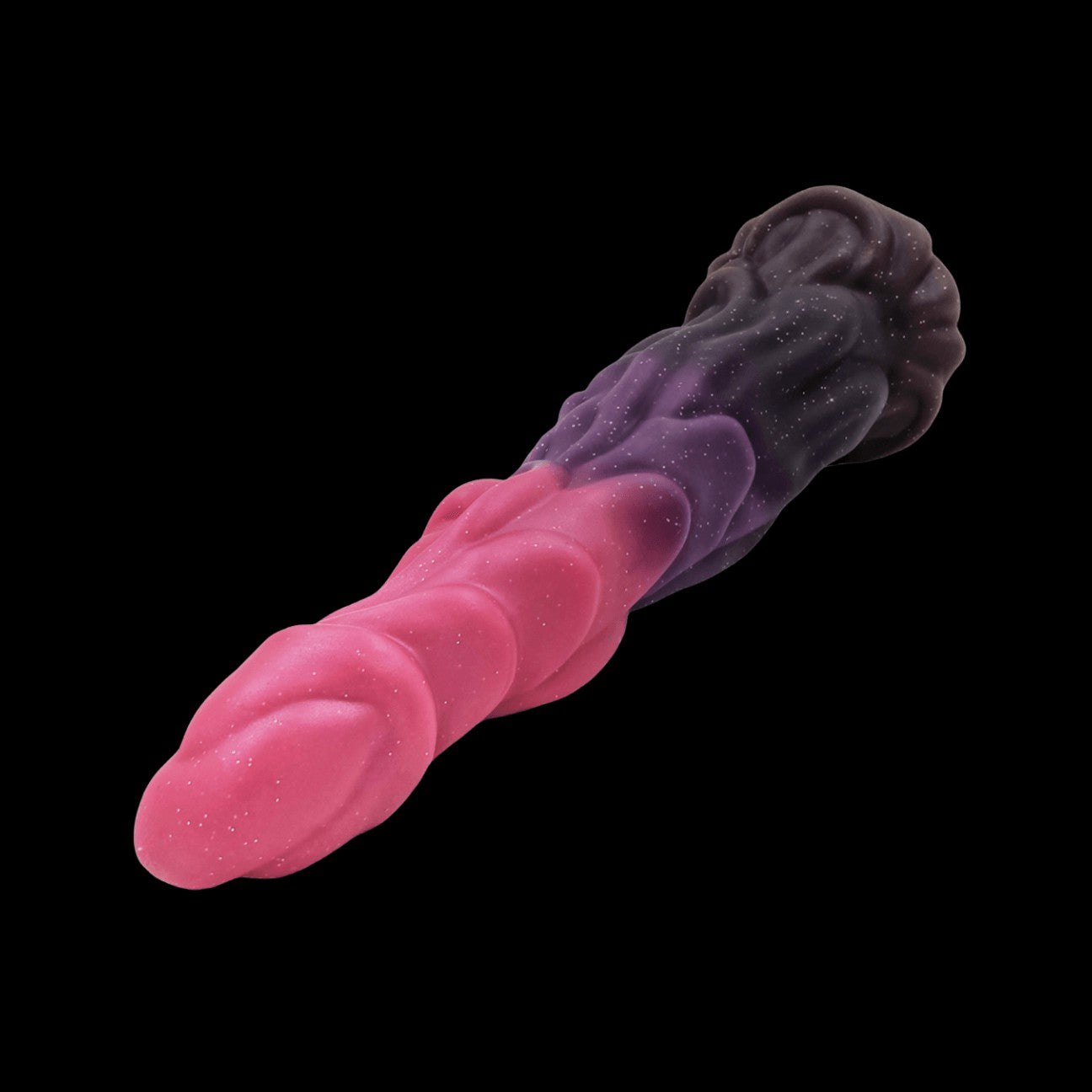 DILDO GÉANT EN SILICONE NOUÉ 12 POUCES