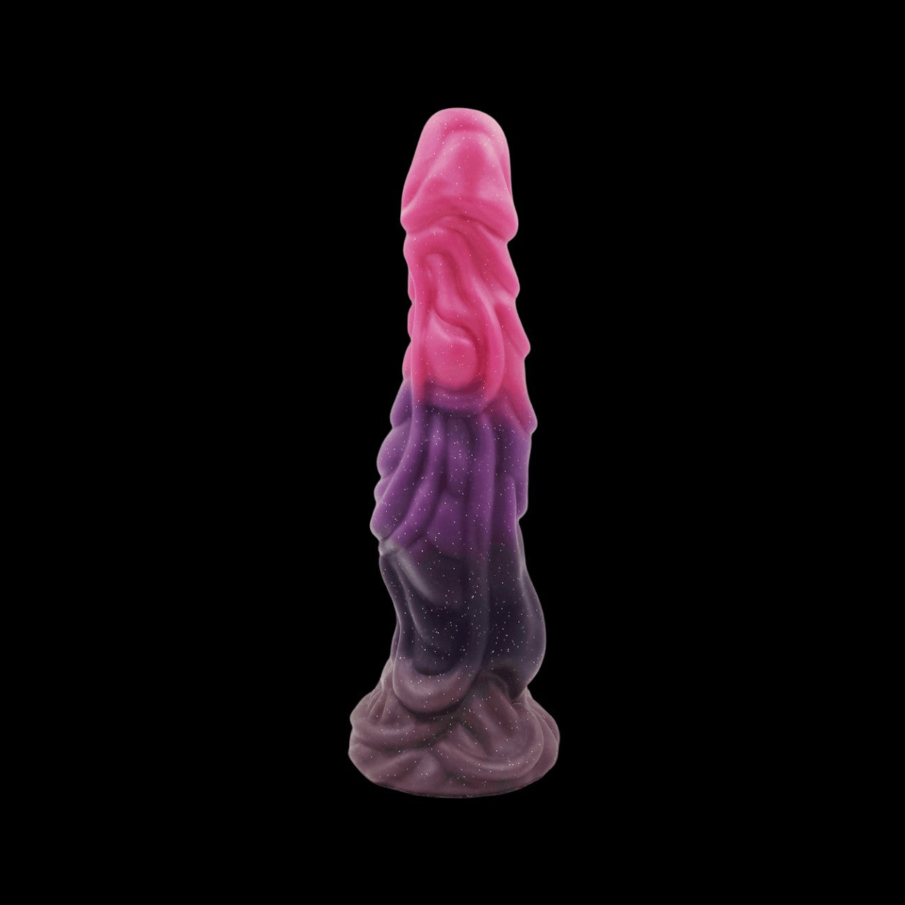 DILDO GÉANT EN SILICONE NOUÉ 12 POUCES