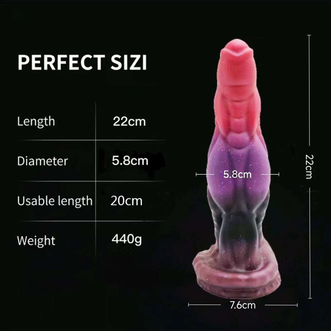 GODE DRAGON MONSTRE SILICONE 6,5 POUCES FANTASY