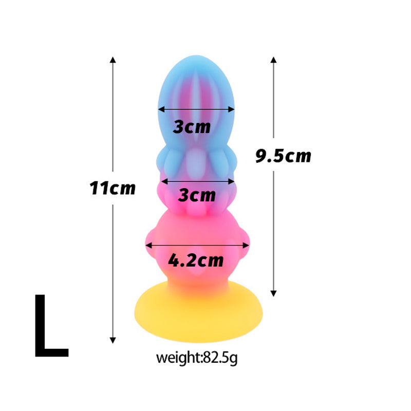 ANAL DILDO FOR MEN 8 INCH COLORFUL