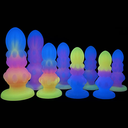 ANAL DILDO FOR MEN 8 INCH COLORFUL