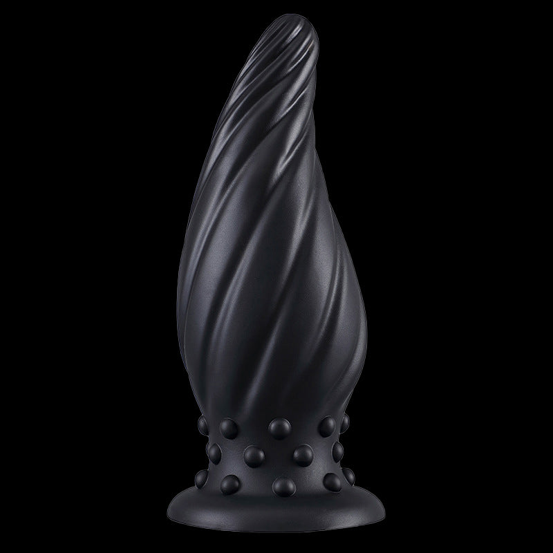 ANAL DILDO FOR FEMALE MONSTER 8 INCH BLACK