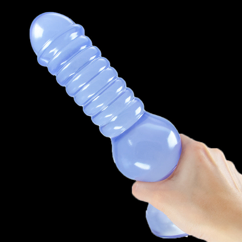 BIG ANAL DILDO 9 INCH BLUE FOR MEN