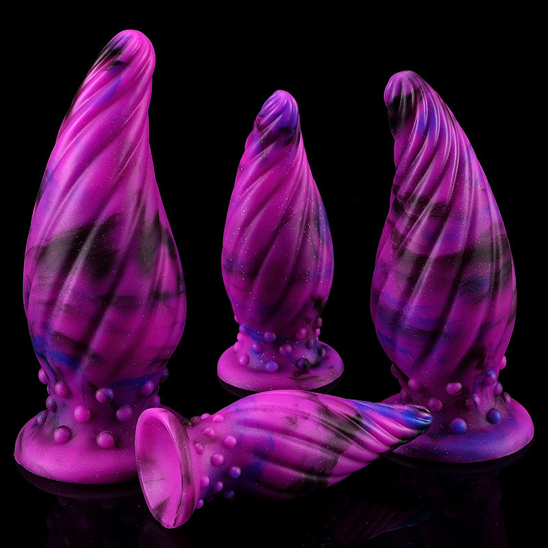 ANAL DILDO FOR WOMEN LUMINOUS 8 INCH COLORFUL