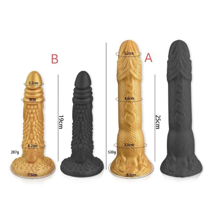 ANAL DILDO MENS 9 INCH BLACK