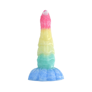 ANAL DILDO SILICONE 7 INCH COLORFUL