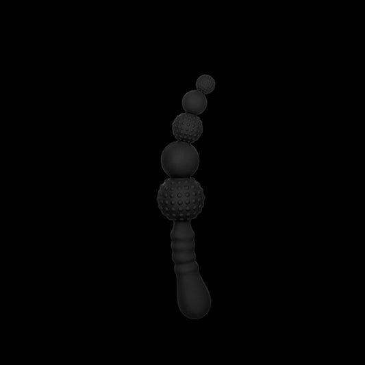 BEADED ANAL DILDO SMALL 7 INCH