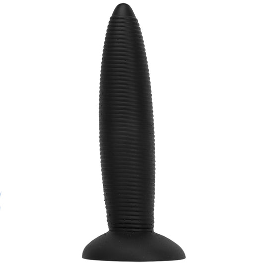 BIG DILDO ANAL SILICONE RIBBED NAIL 15 INCH