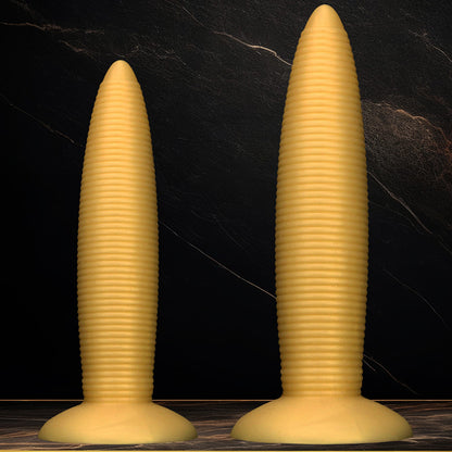 BIG DILDO ANAL SILICONE RIBBED NAIL 15 INCH