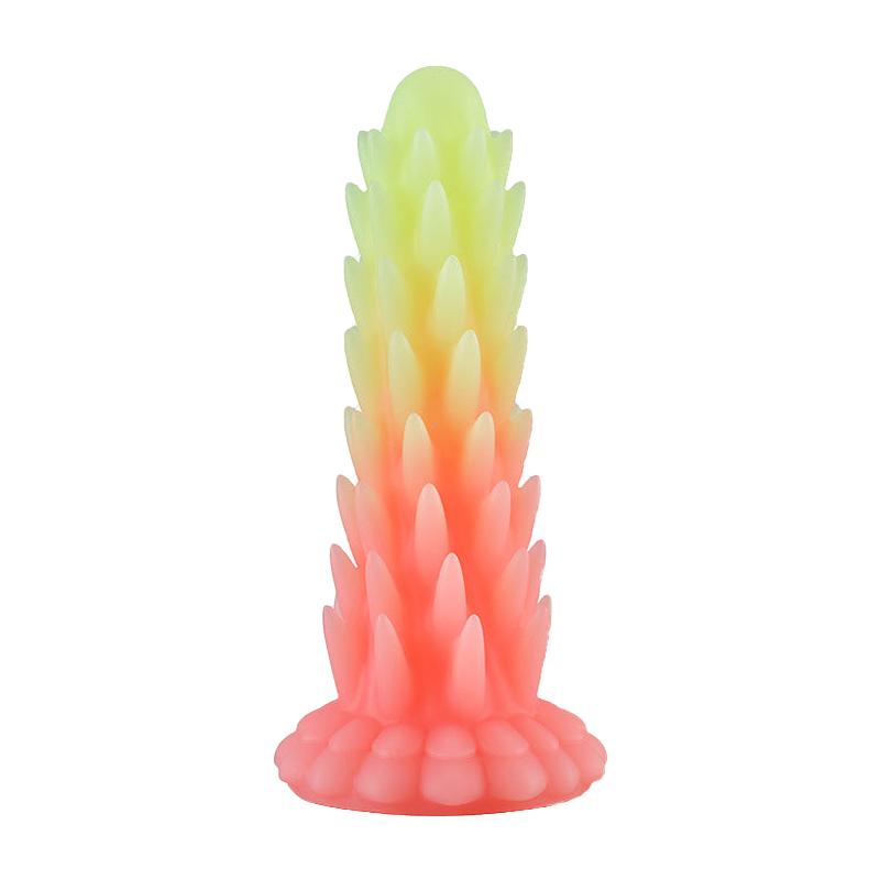 BIG ANAL DILDO 9 INCH COLORFUL FEMALE