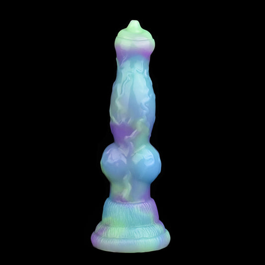 MONSTER DILDO ANAL FEMALE 7 INCH COLOR