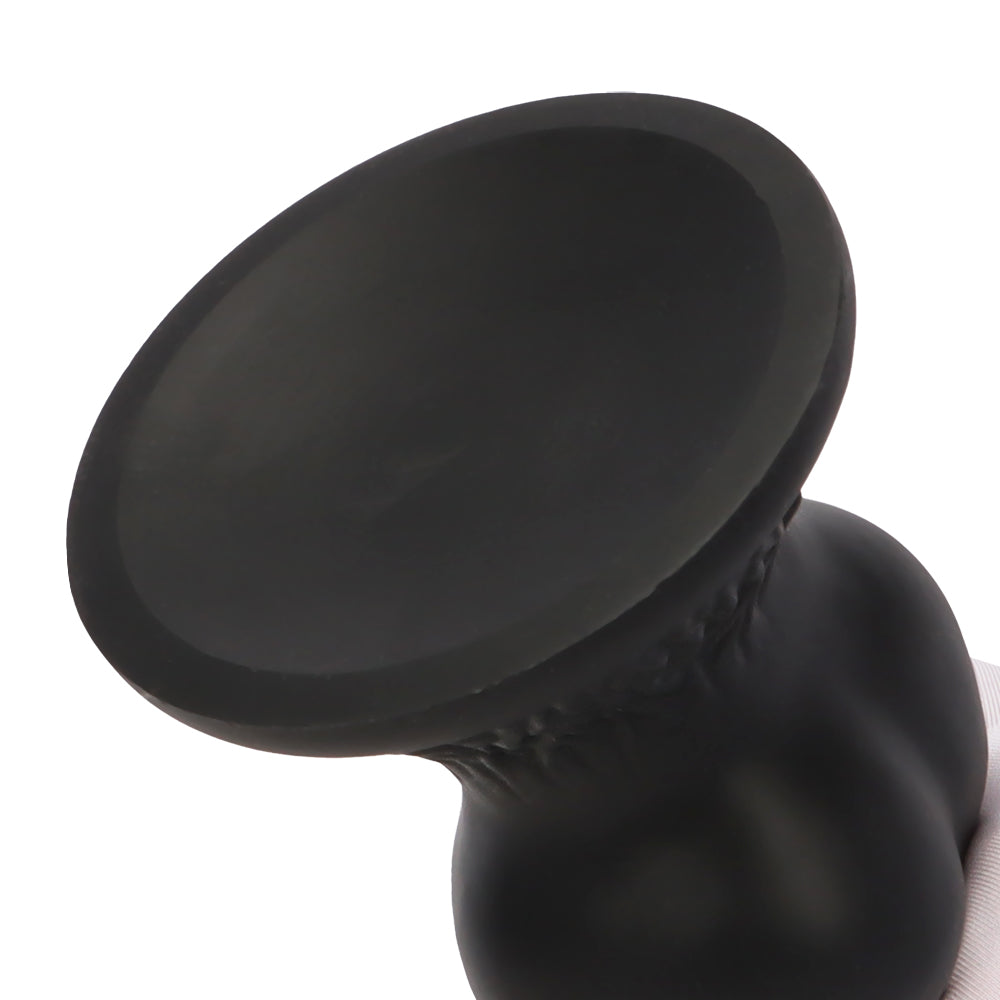 MONSTER DILDO ANAL HUGE SILICONE 13 INCH GIANTBLACK