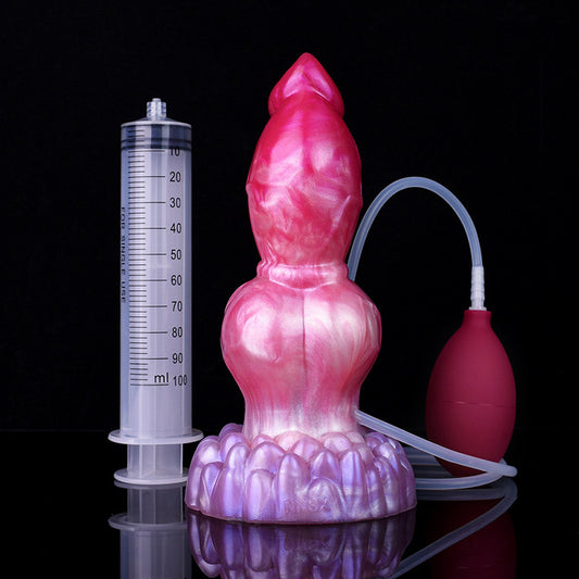 MONSTER DILDO ANAL SQUIRTING SILICONE 8 INCH