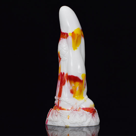 ANAL DILDOS SILICONE 8 INCH WHITE1.0