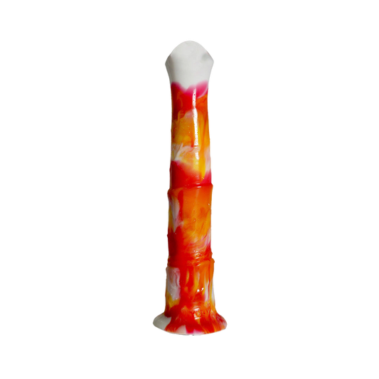 HORSE DILDO ANAL 11 INCH LONG  COLORFUL