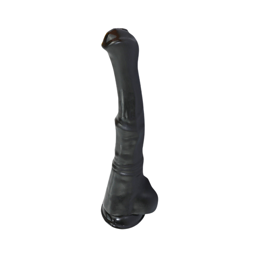 HORSE DILDO ANAL GIANT PVC 16 INCH LONG BLACk