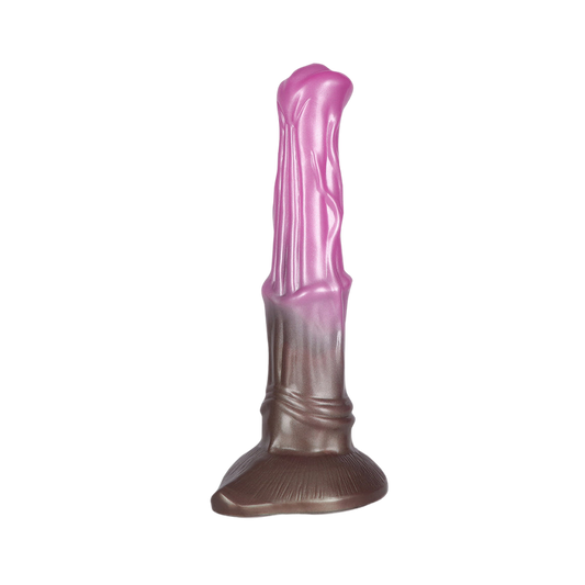 HORSE DILDO ANAL LONG SILICONE 10 INCH PURPLE