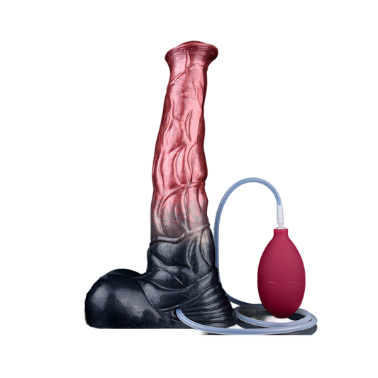 HORSE DILDO ANAL SQUIRING 12 INCH SILICONE LONG