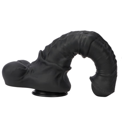 HORSE DILDO ANAL GIANT SILICONE 13 INCH BLACK