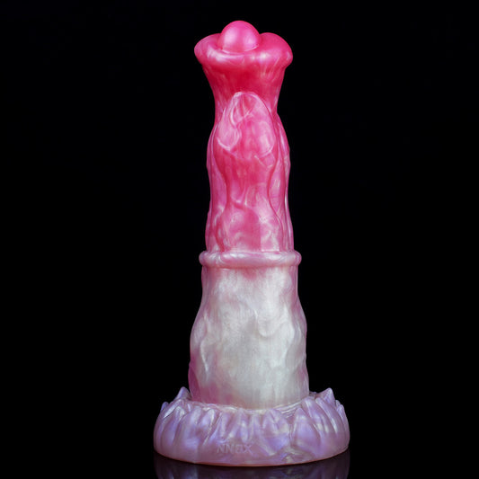 HORSE DILDO ANAL SILICONE 9 INCH PINK