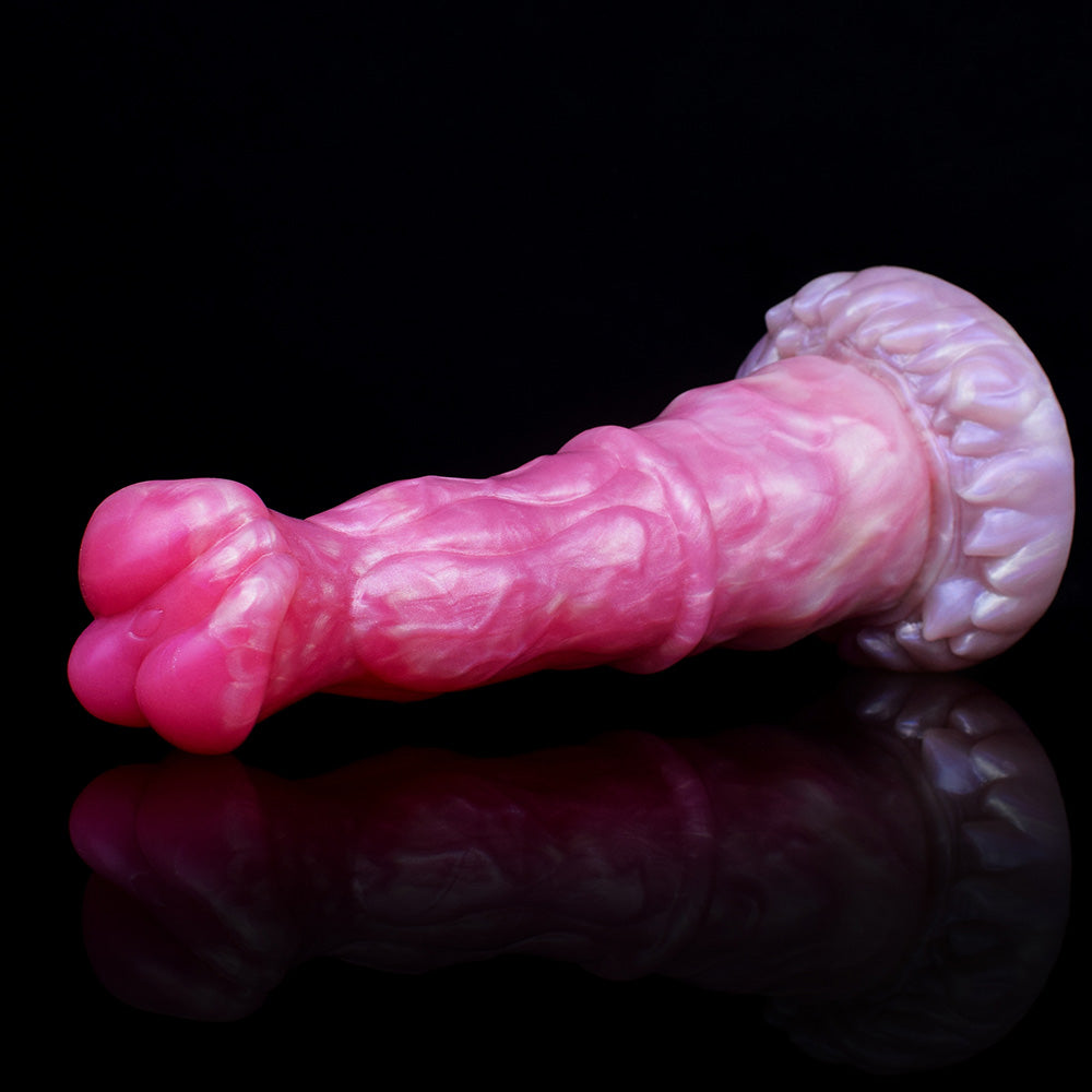 HORSE DILDO ANAL SILICONE 9 INCH PINK