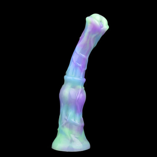 HORSE DILDO ANAL SILICONE LONG 10 INCH LOTUS COLOR SOFT