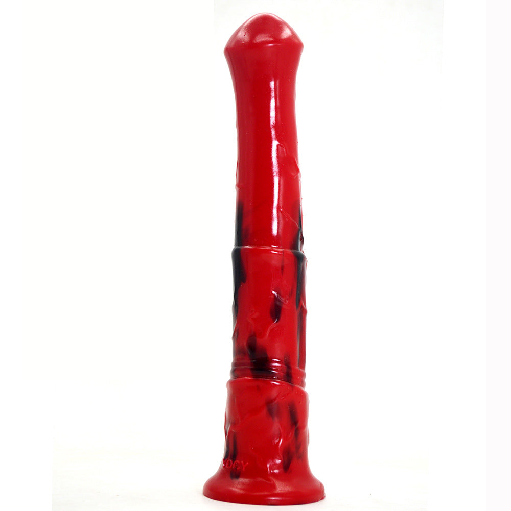 HORSE DILDOS FANTASY 11 POUCES DE LONG COLORÉ