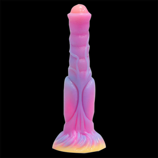 HORSE DILDOS ANAL 10 INCH GLOW IN THE DARK